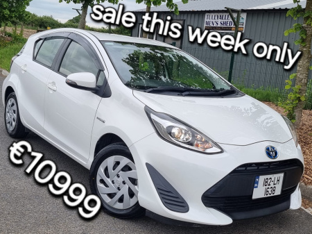 2018 Toyota Aqua 2018 TOYOTA AQUA AUTOMATIC HYBRID NCT'd €10,999