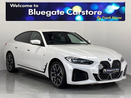 2022 BMW i4 EDRIVE40 M SPORT**FRONT HEATED SEATS**18 INCH ALLOYS**HALF LEATHER INTERIOR**TOUCH SCREEN INFOTAINMENT**REVERSE CAMERA**PARKING SENSORS**APPLE CARPLAY**ELECTRIC TAILGATE**KEYLESS START** €35,995