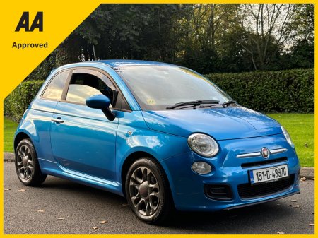 2015 Fiat 500 1.2 S 69BHP *FULL SERVICE HISTORY*AA APPROVED*