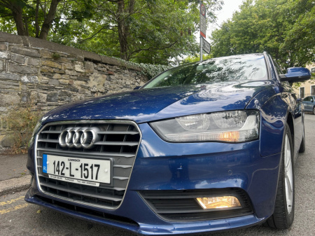 2014 Audi A4 2.0 TDI  NCT DECEMBER 2025 TECHNIK SAT NAV 136 hp LEATHER INTERIOR €8,995