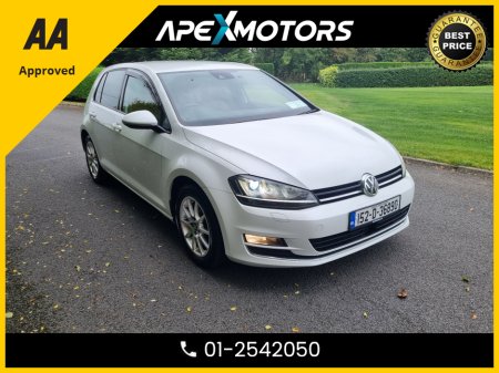 2015 Volkswagen Golf FINANCE ARRANGED * 1.4 HIGHLINE  * AUTOMATIC * AA APPROVED  * 101 SAFETY CHECKLIST * 12-MONTH ROADSIDE ASSIST  * IMMACULATE * TOP-SPEC * LOW LOW KMs * ADAPTIVE CRUISE * NEW NCT AUG-26 * LOW TAX