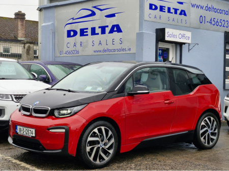 2018 BMW i3 FULLY ELECTRIC AUTOMATIC NCT 01/26 TAX 05/25 FINANCE AVAILABLE FOR €63 PER WEEK 2 KEYS/ ON SCREEN BMW SERVICE HISTORY/ SUICIDE DOORS/ CHARGER CABLE SUPPLIED/ BLUETOOTH/ AUX/ USB/ HISTORY CHECKED