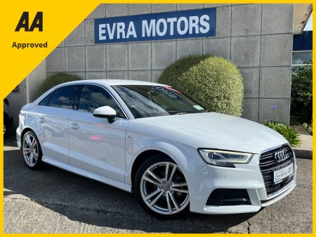 2017 Audi A3 SALOON S-LINE AUTOMATIC 1.4 PETROL //HIGH SPEC//LOW MILES//HEATED SEATS//ADAPTIVE CRUISE CONTROL//REVERSE CAMERA//