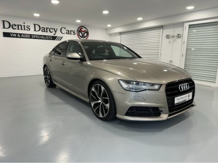 2017 Audi A6 S LINE 2.0TDI  ULTRA (BLACK PACK) 190BHP S TRONIC VW/AUDI SPECIALISTS WWW.DENISDARCYCARS.IE