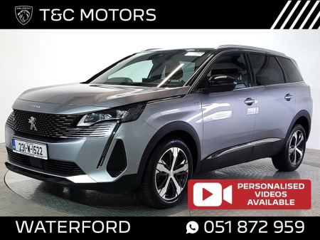 2023 Peugeot 5008 GT 1.5 Diesel Automatic, Reversing Camera, Half Leather Interior, Apple CarPlay & Android Auto