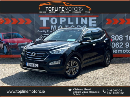 2014 Hyundai Santa Fe =4WD EXECUTIVE//7 SEATER//NCTED//CLEAN JEEP== €9,995