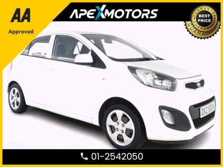 2012 Kia Picanto 1.0 5DR * LOW LOW KMS * NEW NCT APRIL-26 * LOW TAX * STAMPED SERVICE HISTORY * AA APPROVED * 101 SAFETY CHECKLIST * IMMACULATE * 12-MONTH ROADSIDE ASSIST * ONE VERY CAREFUL OWNER * CARTELL HISTORY