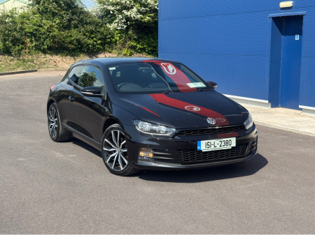 2015 Volkswagen Scirocco SPORT 2.0 TDI M MANUAL 6SPEED FWD 150HP €12,900