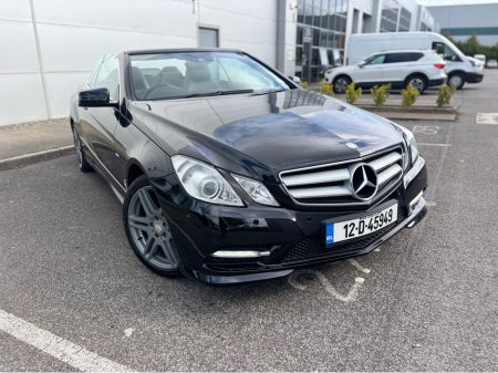 2012 Mercedes-Benz E Class E220 CDI ~ Cabrio  ~ Sports Line.