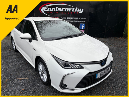 2022 Toyota Corolla HYB LUNA SALOON 4DR AUTO// IMMACULATE CONDITION INSIDE AND OUT // ALLOYS // AIR-CON // BLUETOOTH // REVERSE CAMERA // CRUISE CONTROL // MFSW // ENNISCORTHY AUTO CENTRE SIMI AND AA APPROVED 2025