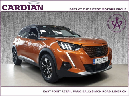 2021 Peugeot 2008 Electric 136 bhp (50 kWh) GT €19,950