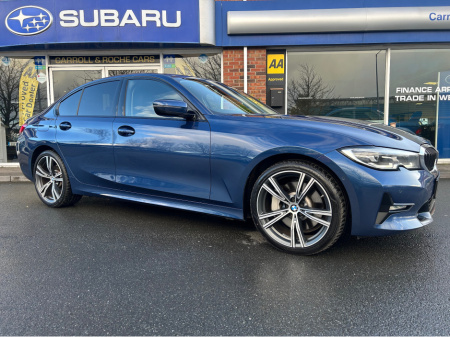 2020 BMW 3 Series M-Sport Hybrid 250+ Bhp - Stunning Tanzanite Blue + Black Dakota M-Sport Interior - Top Trade-ins & Super Finance Deals - Assured Warranty & New Nct - €24,950