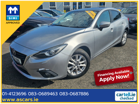 2016 Mazda Mazda3 2.2 D 150PS EXECUTIVE SE 4DR €8,995