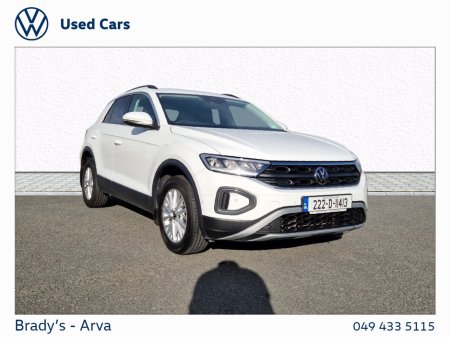 2022 Volkswagen T-Roc LIFE 2.0 TDI 116BHP M6F
