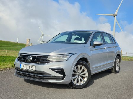 2021 Volkswagen Tiguan 2.0 TDI MANUAL 6SPEED FWD 122BHP 5DR FROM €106 P/W €27,950