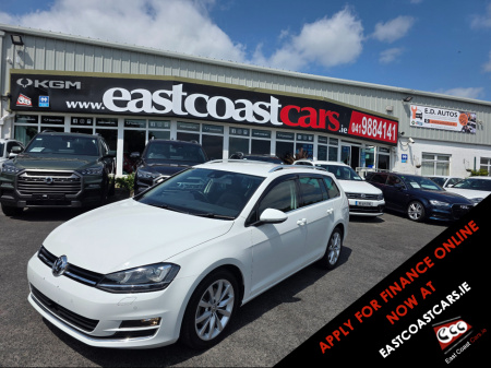 2014 Volkswagen Golf (142 REG ) ESTATE 1.4 FULL TAN LEATHER HEATED SEATS - BLUETOOTH - ALLOYS - LOW TAX BAND €12,950