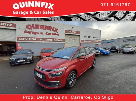 2016 Citroen C4 Picasso 1.6 BLUE HDI 120 F FEEL S/S 5DR BLUEHDI 120PS €9,350