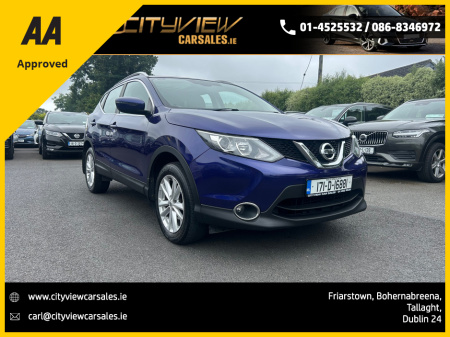 2017 Nissan Qashqai 1.5 SV//NEW NCT €11,450