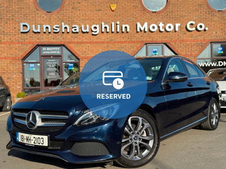 2018 Mercedes-Benz C Class C 200D AVANTGARDE AUTO *1 OWNER & LOW KMS* €20,900