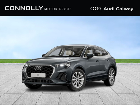 2025 Audi Q3 From €419 p/m PCP 2.0TDI 150BHP SB SE - COMFORT PACK - ADAPTICE CRUISE - HIGH BEAM ASSIST €55,790