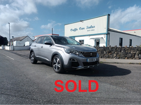 2017 Peugeot 3008 ALLURE 1.6 BLUE HDI 120 4 4DR