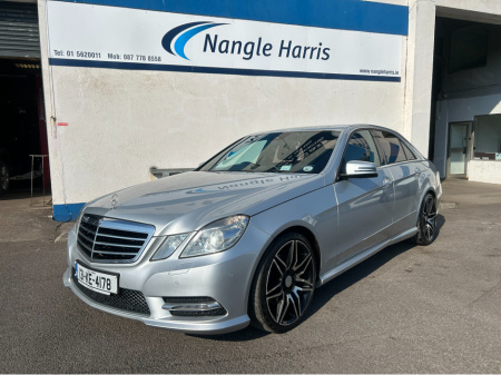 2013 Mercedes-Benz E Class 220CDI  SPORT. FRESH NCT 07/26.  www.nangleharris.ie. ALL CARS CHECKED WITH MOTORCHECK.IE CALL 01 5620011