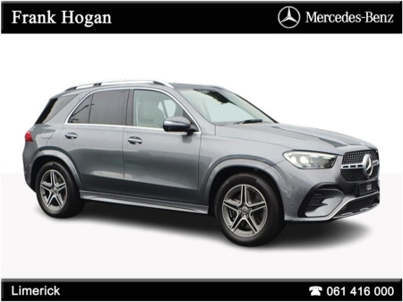 2025 Mercedes-Benz GLE Class GLE 400e PHEV 2.0 Petrol Hybrid 252/381 BHP Road Tax: €140