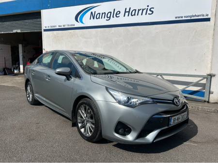 2018 Toyota Avensis 1.6 D-4D BUSINESS EDITION.  FINANCE AVAILABLE. TRADE IN WELCOME. www.nangleharris.ie. ALL CARS CHECKED WITH MOTORCHECK.IE CALL 01 5620011