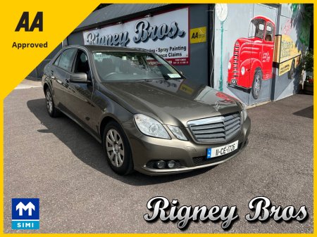 2011 Mercedes-Benz E Class 200 CDI BLUE EFFICIENCY 4DR AUTO