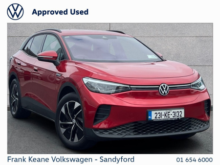 2023 Volkswagen ID.4 *LIFE* DX 77kWh 174HP @Frank Keane Volkswagen South Dublin €32,950