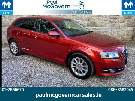 2013 Audi A3 DBA-8PCAX 5DR AUTO**//**€270 ROAD TAX**//**REVERSE CAMERA**//**WARRANTY**//**TAXED 04 2026**//**ALLOYS**//**AIR CON**//**FRONT FOGS! €10,995