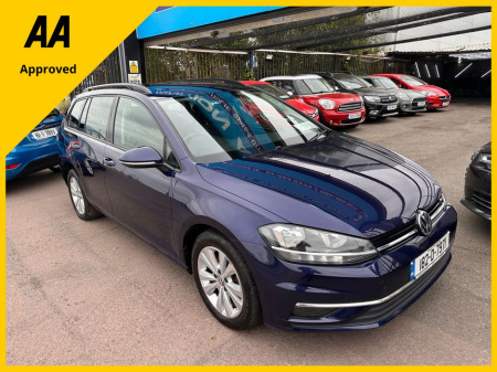 2018 Volkswagen Golf 1.6TDI, ESTATE MODEL, AA APPROVED, FINANCE, NEW NCT, NATIONWIDE WARRANTY, 5 STAR REVIEWS €12,995