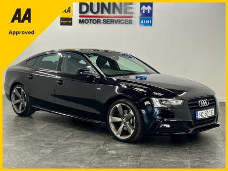 2014 Audi A5 LOW MILEAGE*SB 2.0TDI 150 S LINE 4DR*TWO KEYS*NCT 01/26*12 MONTH WARRANTY*FINANCE AVAILABLE