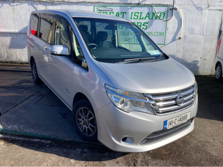 2014 Nissan Serena 2.0 Petrol Hybrid 8 Seater Automatic €14,750