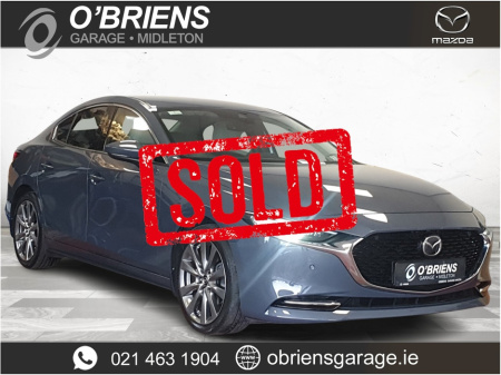 2022 Mazda Mazda3 SKY-X 186PS PLATINUM SPORT STONE LEATHER €27,900