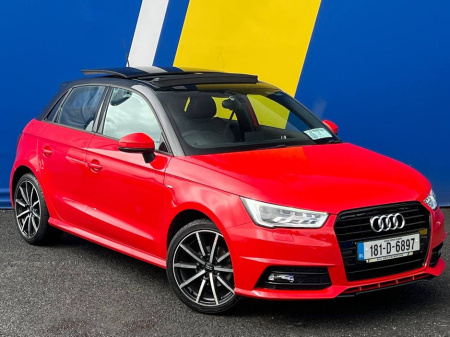 2018 Audi A1 SPORTBACK S-LINE 1.0 TFSI // OPENING PAN ROOF // S-LINE INTERIOR // BLUETOOTH MUSIC €17,900
