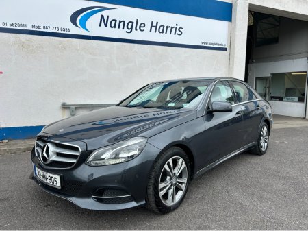 2014 Mercedes-Benz E Class FULL LEATHER / AUTO.  FINANCE AVAILABLE.  www.nangleharris.ie. ALL CARS CHECKED WITH MOTORCHECK.IE CALL 01 5620011
