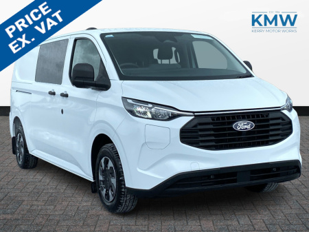2025 Ford Transit Custom 2.5 LWB Crew Cab Trend 232 BHP PHEV Automatic €47,500