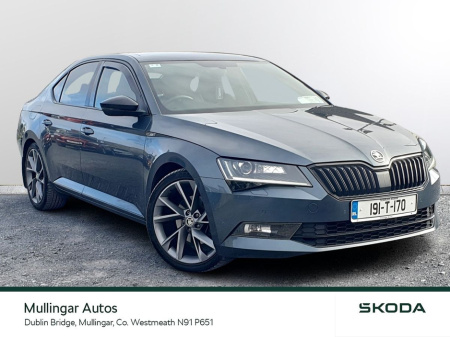 2019 Skoda Superb 2.0 TDI 190bhp DSG SportLine €26,950