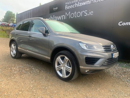 2016 Volkswagen Touareg 3.0 TDI AUTO 5 SEATER CREW CAB // GREAT CONDITION // 07/26 CVRT // NO VAT // LEATHER, REVERSE CAMERA AND SAT NAV //