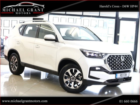 2025 KGM Rexton 2.2 DIESEL AUTOMATIC P/T 4WD 5DR 5 YR UNLIMITED MILE WARRANTY