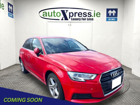 2018 Audi A3 SPORTBACK 1.4TFSI Automatic, Reversing camera