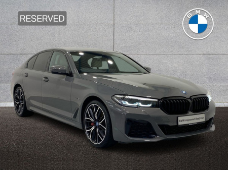 2022 BMW 5 Series 530e M Sport Saloon