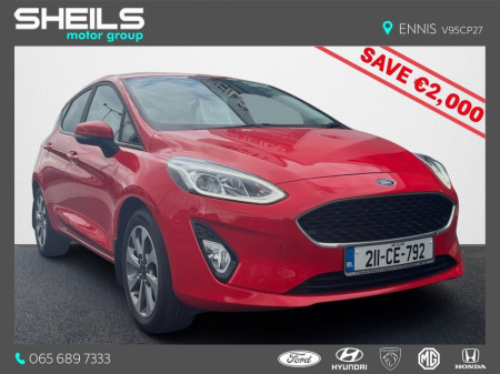2021 Ford Fiesta 1.1 75PS ZETEC €16,950