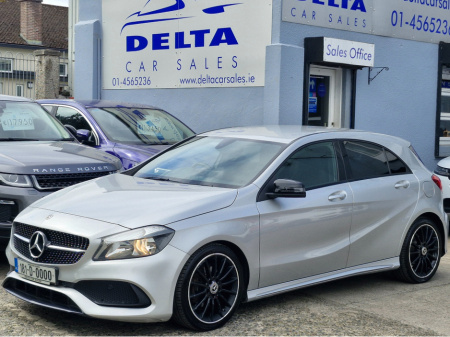 2018 Mercedes-Benz A Class AMG LINE MANUAL 1.6 PETROL 136BHP NCT 06/27 FINANCE AVAILABLE @ €76 PER WEEK HALF LEATHER/ REVERSE CAMERA/ MERCEDES COMMAND/ HISTORY CHECKED