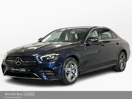 2022 Mercedes-Benz E Class 300de AMG - 1 OWNER, 18 Inch Alloys, Reverse Cam, Sat Nav, Heated Seats, Climate Control, Apple CarPlay/Android Auto €56,950 Screen Price €57,900 INCLUDES Supaguard vehicle protection & GAP Insurance