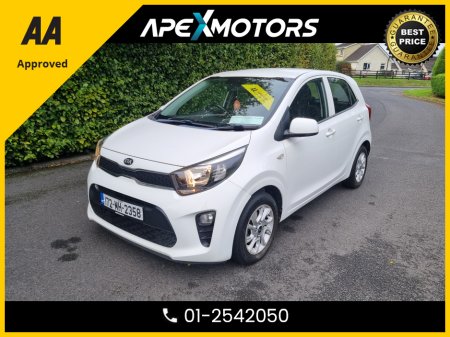 2017 Kia Picanto FINANCE ARRANGED * 1.0  65BHP 5DR * NEW NCT DEC-27 * IMMACULATE * 6-STAMPS SERVICE HISTORY * AA APPROVED * 101 SAFETY CHECKLIST * TOP-SPEC 5DR HATCH * LOW LOW MILES * CRUISE CONTROL  01-2542050 €8,949