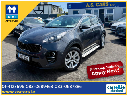 2018 Kia Sportage 1.7 PLATINUM ** FULL BEIGE HEATED LEATHER SEATS ** REVERSE CAMERA ** STUNNING EXAMPLE ** €17,995