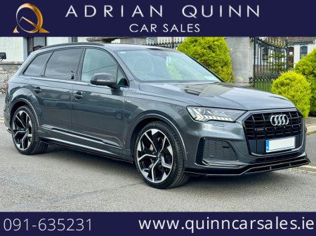 2021 Audi Q7 3.0 45 TDI BLACK EDITION QUATTRO==7 SEATER==HIGH SPEC==