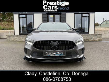 2019 Mercedes-Benz A Class A180 DIESEL SE EXECUTIVE AUTO 5DR HATCHBACK 115 BHP,NIGHT EDITION STYLING,MOUNTAIN GREY,BODY KIT,HALF LEATHER,HEATED SEATS,PRIVACY GLASS,REVERSE CAMERA,PARK ASSIST,COMFORT PACK,ONE OWNER,FULL HISTORY €21,500